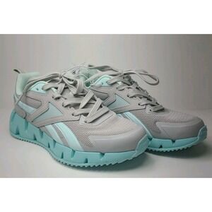 Reebok Zig Dynamica 4 Training Womans 7 Sneakers Gray Mint Running Gym Shoes